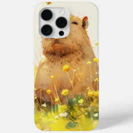 カピバラのばか笑顔 iPhone 15 PRO MAXケース