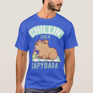 カピバラのように可愛い Tシャツ