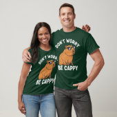 カピバラのカピでDon't Worry be Happy(幸せなカピ) Tシャツ (ユニセックス)