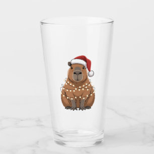 カピバラのクリスマス マッチング クリスマサンタ タンブラーグラス
