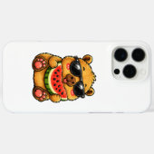 カピバラのクールなスイカサマー Case-Mate iPhoneケース (裏面 (横))