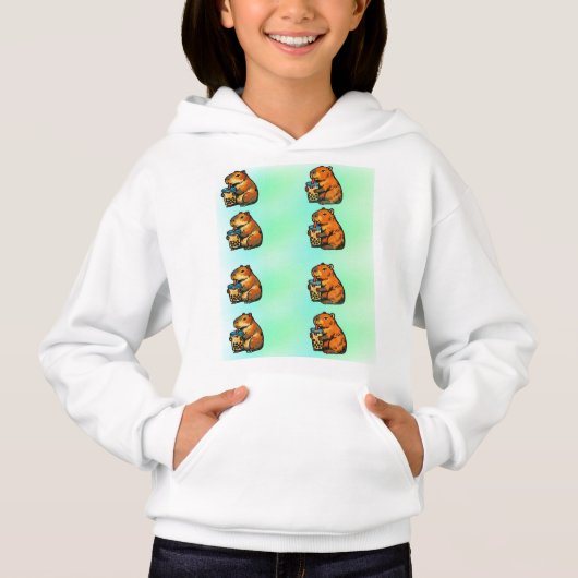 カピバラのタピオカドリンク (正面)