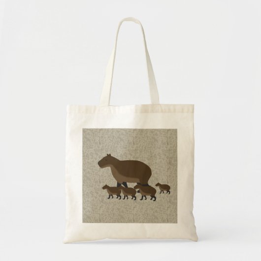 カピバラのトートバック トートバッグ (正面)