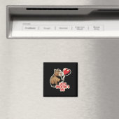 カピバラのバレンタイン マグネット (インサイチュ (食洗機))