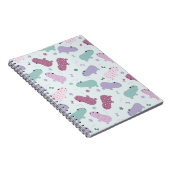 カピバラのパターン ノートブック (右側)