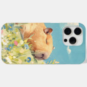 カピバラのパワーナップ Case-Mate iPhoneケース (裏面 (横))