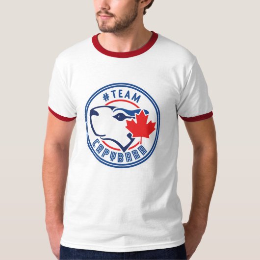 カピバラのプライド Tシャツ (正面)