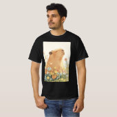 カピバラの夢想 Tシャツ (正面フル)