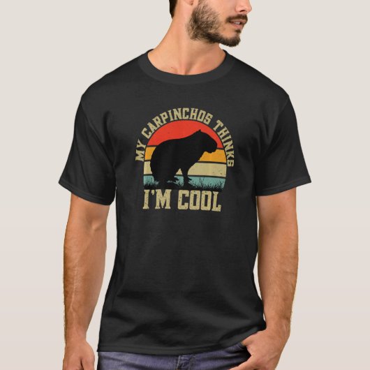 カピバラの巨人の齧歯動物のためのカルピンス15 Tシャツ (正面)