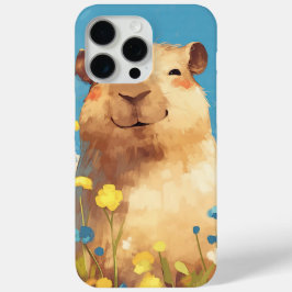 カピバラの幸せ iPhone 15 PRO MAXケース