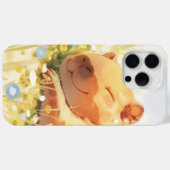カピバラの幸せ Case-Mate iPhoneケース (裏面 (横))