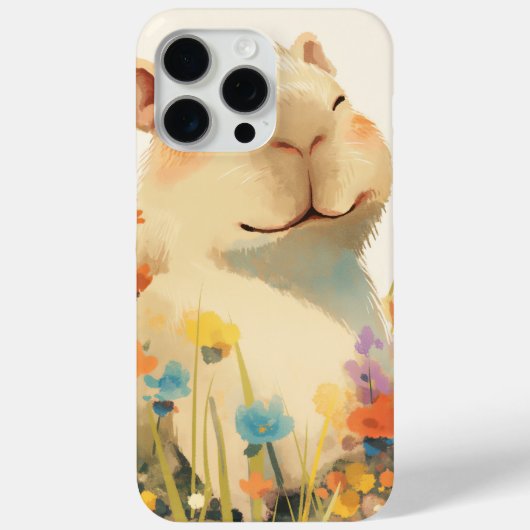 カピバラの幸せ Case-Mate iPhoneケース (裏面)