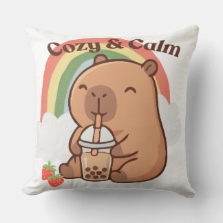 カピバラの枕カバー クッション