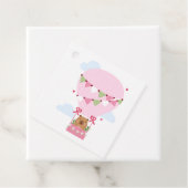 カピバラの気球 ピンク 誕生日パーティー フェイバータグ (インサイチュ)