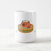 カピバラの温泉マグカップ コーヒーマグカップ (中央)