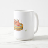カピバラの温泉マグカップ コーヒーマグカップ (正面右)