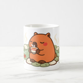 カピバラの湯飲み 温泉マグカップ コーヒーマグカップ