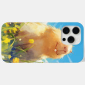 カピバラの笑顔 Case-Mate iPhoneケース (裏面 (横))