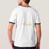カピバラの紅茶タイム | かわいいカピバラのティータイム Tシャツ (裏面)