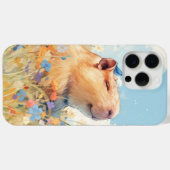 カピバラの至福の幸せ Case-Mate iPhoneケース (裏面 (横))