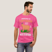 カピバラの解剖学おもしろいCavies Rodent Capybara L Tシャツ (正面フル)