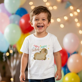 カピバラの誕生日 トドラーTシャツ