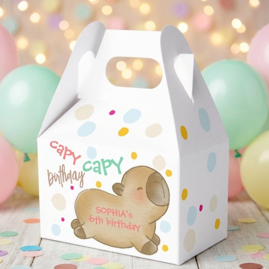 カピバラの誕生日 フェイバーボックス