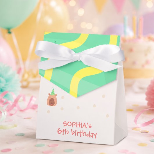 カピバラの誕生日 フェイバーボックス