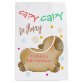 カピバラの誕生日 ミディアムペーパーバッグ (正面)