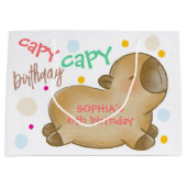 カピバラの誕生日 ラージペーパーバッグ (正面)
