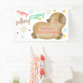 カピバラの誕生日 横断幕 (インサイチュ)