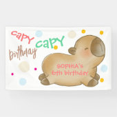 カピバラの誕生日 横断幕 (横)