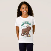 カピバラの面白い解剖学 Tシャツ (正面フル)