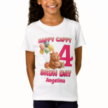 カピバラの4歳の誕生日おめでとう カスタムグッズ