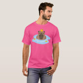 カピバラアイディアキュートカピバラ Tシャツ (正面フル)