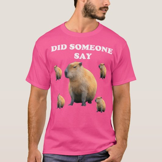 カピバラカピバラカピバラ Tシャツ (正面)