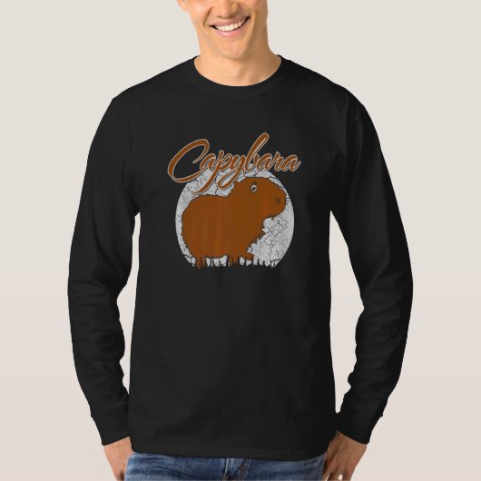カピバラケイピー誕生日 Tシャツ (正面)