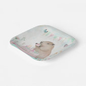 カピバラケフェストキッズパーティー紙プレート ペーパープレート (傾斜あり)