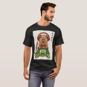 カピバラゲーマー面白いカメ Tシャツ (正面フル)