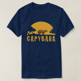 カピバラサンセット Tシャツ
