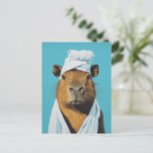 カピバラスパデイ ポストカード (スタンド正面)