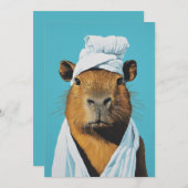 カピバラスパデイ 招待状 (正面/裏面)