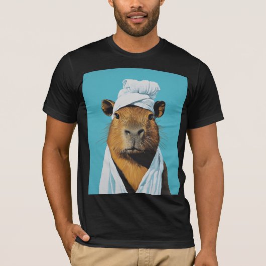 カピバラスパデイ Tシャツ (正面)