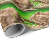 カピバラトリオ ラッピングペーパー (ロールコーナー)