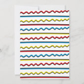 カピバラパーティの招待状 招待状 (裏面)