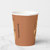 カピバラパーティー紙カップ | かわいい動物の誕生日 紙コップ (右)