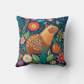 カピバラフローラ装飾用クッション クッション (裏面)