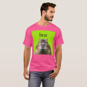 カピバラブラアパレおもしろいル Tシャツ (正面フル)