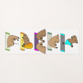 カピバラヨガマット ヨガマット (正面(横))