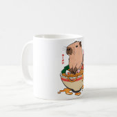 カピバララーメン コーヒーマグカップ (正面左)